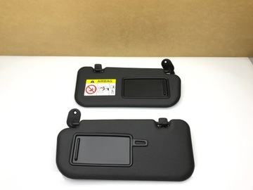 Hyundai i20 ii козирок захист сонцезахисна ліва фото №1