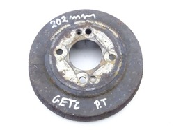 Hyundai getz 02-09 барабан тормозной зад оригинальный фото №1