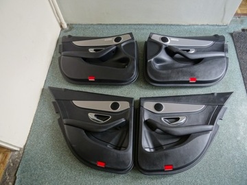 Mercedes c-klasa 205 w205 обшивки оббивка двері фото №1