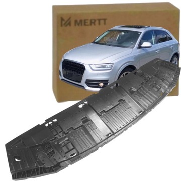 Audi q3 8u 2015-2018 защита pod бампер плита спойлер пол перед фото №1