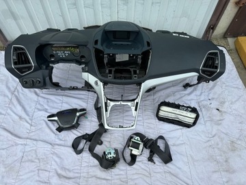 Ford c-max mk2 консоль подушка безопасности панель ремни комплект оригинал фото №1