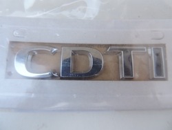 Надпись значок cdti opel astra j крышки зад 13296455 фото №1