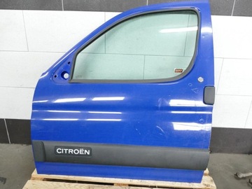 Citroen berlingo i двері лівий перед сині фото №1