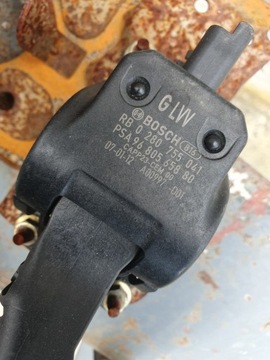0280755041 потенциометр citroen c4 купе 1.6 педаль газа 9680565880 фото №1