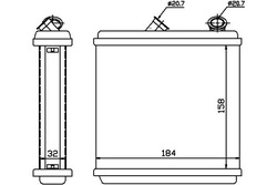 Nissens обігрівач [nissens] фото №1