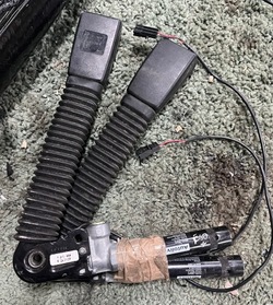 Bmw e60 натяжитель ремня патрон/заряд левый перед фото №1