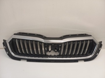Решітка радіатора бампера skoda octavia iv 4 5e3807724 фото №1