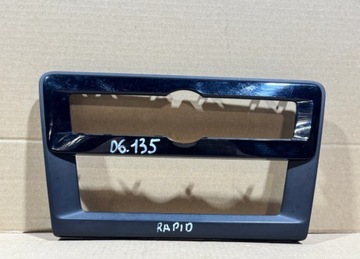 Рамка радио skoda rapid 5ja035212c фото №1