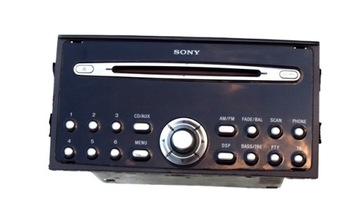 Радіо заводські cd sony ford c-max mk1 / focus mk2 + код 3m5t-18c815-eg фото №1