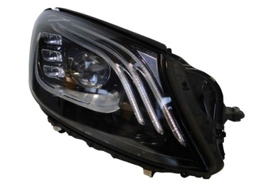 Mercedes w222 рестайлинг лампа multibeam led правая ночь фото №1