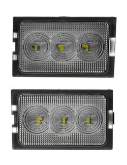 Land rover freelander 2 підсвітка номерного знака led фото №1