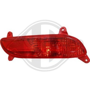 Світло відбивні задні do kia rio тип ub 11-15 фото №1