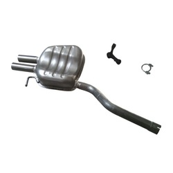 Skoda octavia ii 1.8 tsi 2.0 fsi глушитель конечный vyfuk фото №1