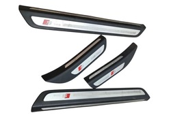 Накладки порогові внутрішні kpl audi q5 8r s-line 8r0853374f 8r0853373f фото №1