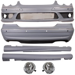 Bodykit do mercedes clk a209 kabriolet 2002 - 2009 стиль amg фото №1