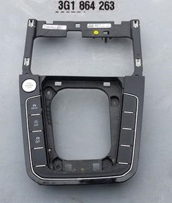 Рамка тунелю vw passat b8 3g1864263 фото №1