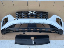 Hyundai tucson iv бампер переднє решітка радіатора решітка 20- фото №1