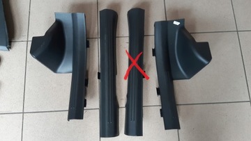 Kia niro ii 2022-24 планка заглушка захист накладка порога na поріг порогова фото №1