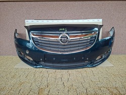 Бампер решітка радіатора решітка хром opel insignia a рестайлінг 4 pdc омивачі фото №1