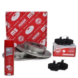 Диски + тормозные колодки тормозные зад 201002151 фото №1