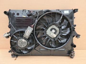 Комплект радіатор вентилятори q7 4l 4.2i 4.2fsi фото №1