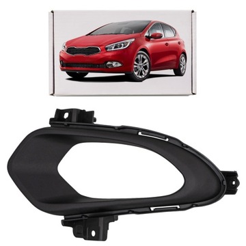 Kia ceed ii jd 2012-2015 заглушка галоген решітка бампера ліва 86563a2020 фото №1