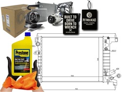 Радіаторів двигуна chevrolet aveo 1.2/1.2lpg/1.4 ni #petrolhead pro+ kit5 фото №1