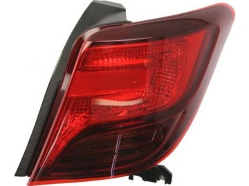 Лампа зад задняя toyota yaris iii 3 14- depo правая фото №1