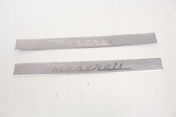 Накладки порогові maserati quattroporte vi 2014 фото №1