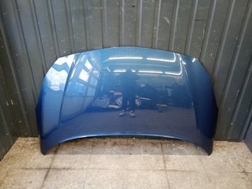 Капот opel corsa e синяя 14r фото №1