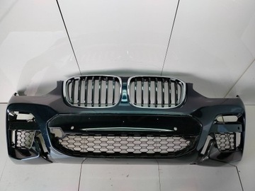 Бампер перед переднє bmw x3 g01/ x4 g02 м-пакет 17- фото №1