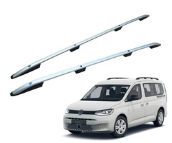 Vw volkswagen caddy maxi l2 2024+ багажник рейлінги дахові міцний фото №1