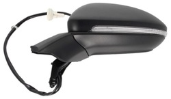 Дзеркало електричні vw golf vii 2012- ліві фото №1