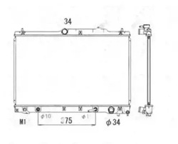 Радіаторів води 53705 nrf фото №1