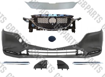 Комплектний бампер mazda 6 2018- gl фото №1