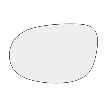 Szkło/lustro chrysler ypsilon 846 2011-2024 2012 фото №1