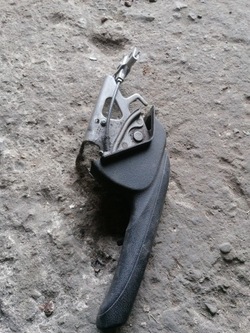 Важіль гальма ручного гальмо ручний honda jazz iii 2008-2014 фото №1