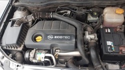 Двигун opel astra h 1.7cdti z17dth bosch комплектний обладнання фото №1