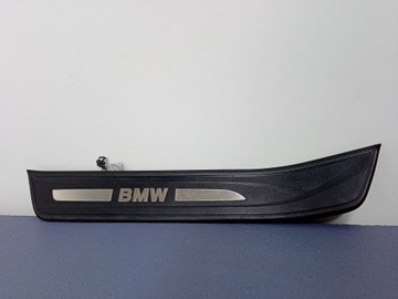 Bmw 5 gt f07 планка порога лівий зад led 7193475 фото №1