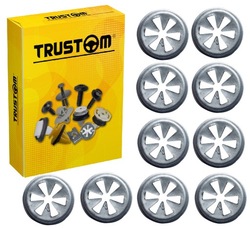 10x пластина кліпса колісна арка do ford c-max fiesta focus kuga mondeo transit фото №1