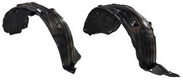 Подкрылки nissan qashqai 2010- перед левая + правые фото №1