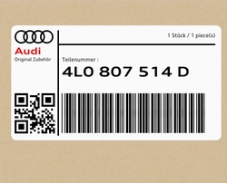 Спойлер право audi q7 фото №1