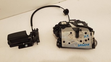 Vw sharan alhambra 7n ii замок двері правий зад доводчик фото №1