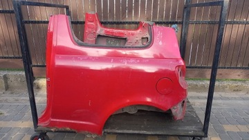 Крило лівий зад 3d чверть червоний toyota yaris i 3e5 фото №1