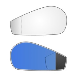 Асферическое стекло ferrari f430 2004-2009 2005 2006 фото №1