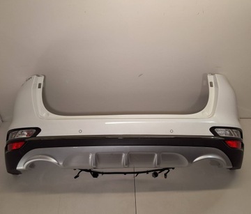 Kia sportage iv бампер зад задний 4 pdc цвет hw фото №1