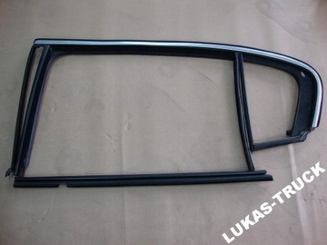 Прокладка двері скла зад задніх лівих passat b6 фото №1