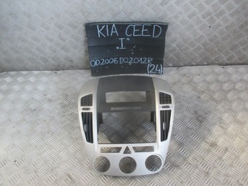Решётка рамка средняя kia ceed i 06-12 r. фото №1