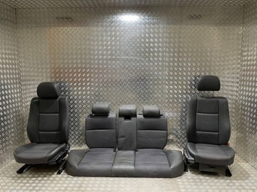 Ідеальні сидіння підігрів диван салон pół шкіра bmw 3 e46 фото №1