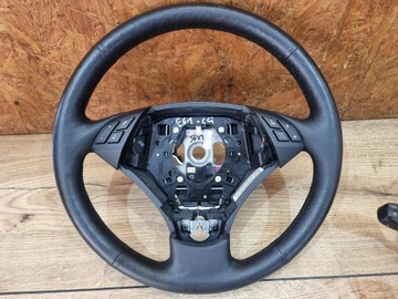 Bmw e60 e61 lci руль с подогревом wibracje ассистент ремня старт сплав фото №1